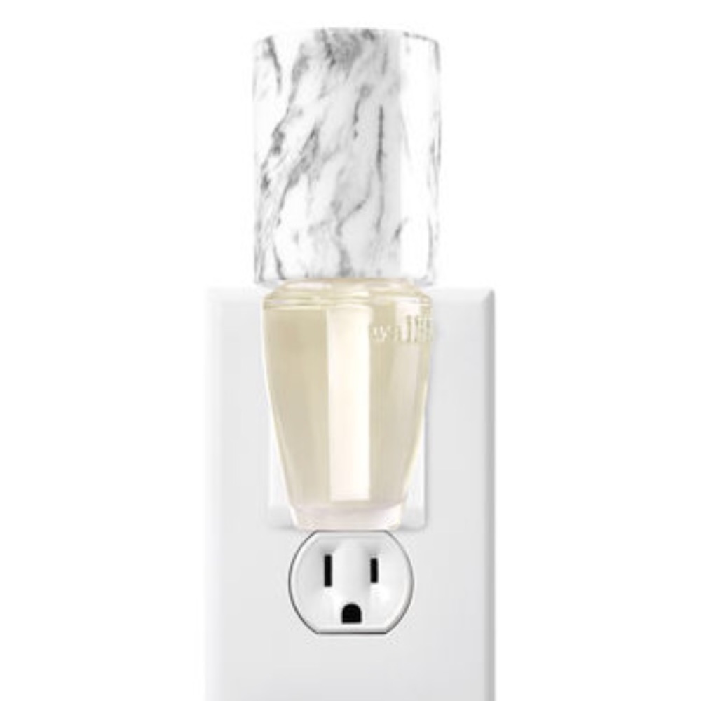 Marble Wall Flower Plug w Stress Relief bulb